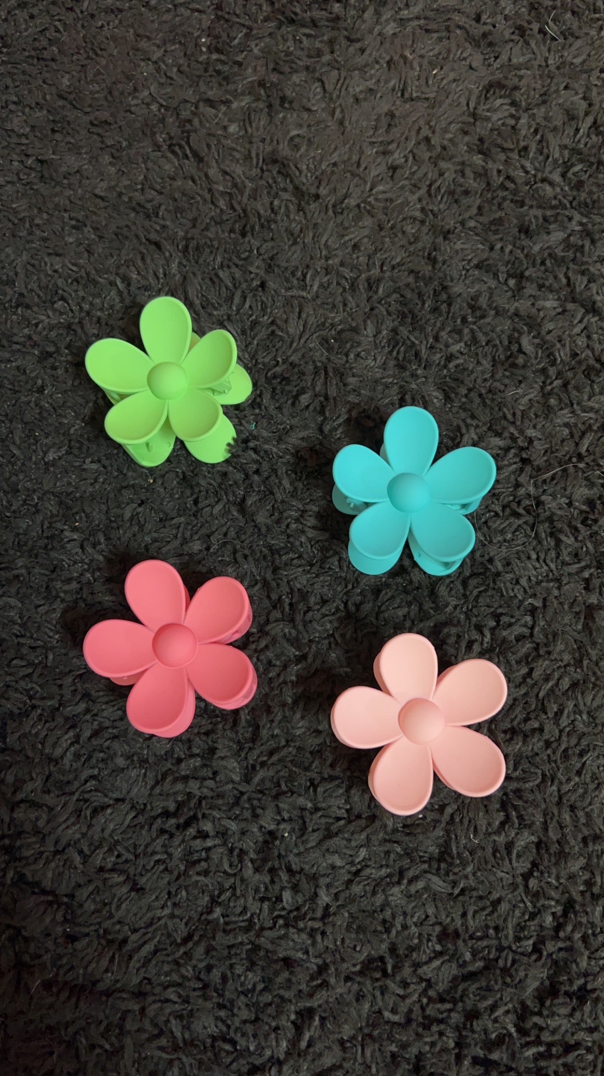 Big Flower Clips