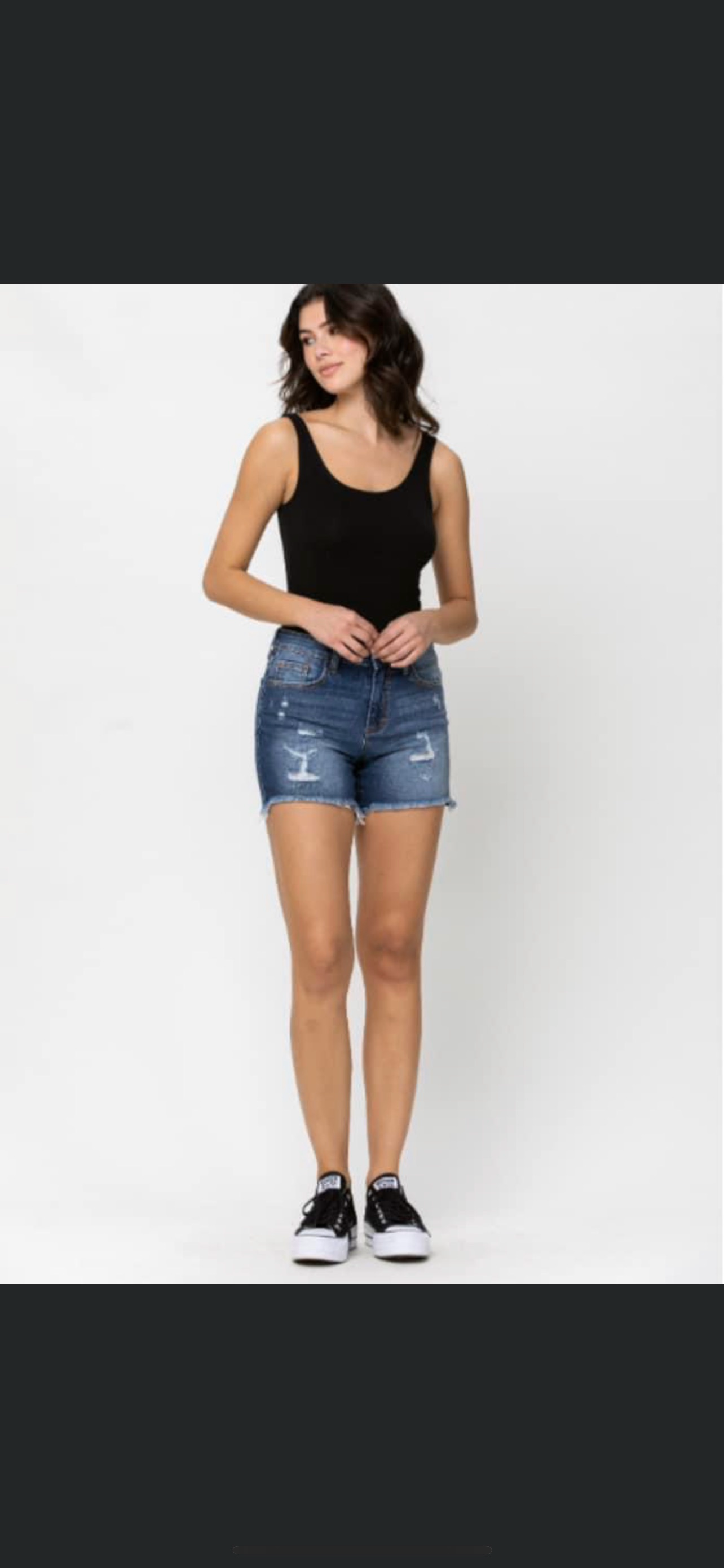 Sophia Cello Shorts- Plus
