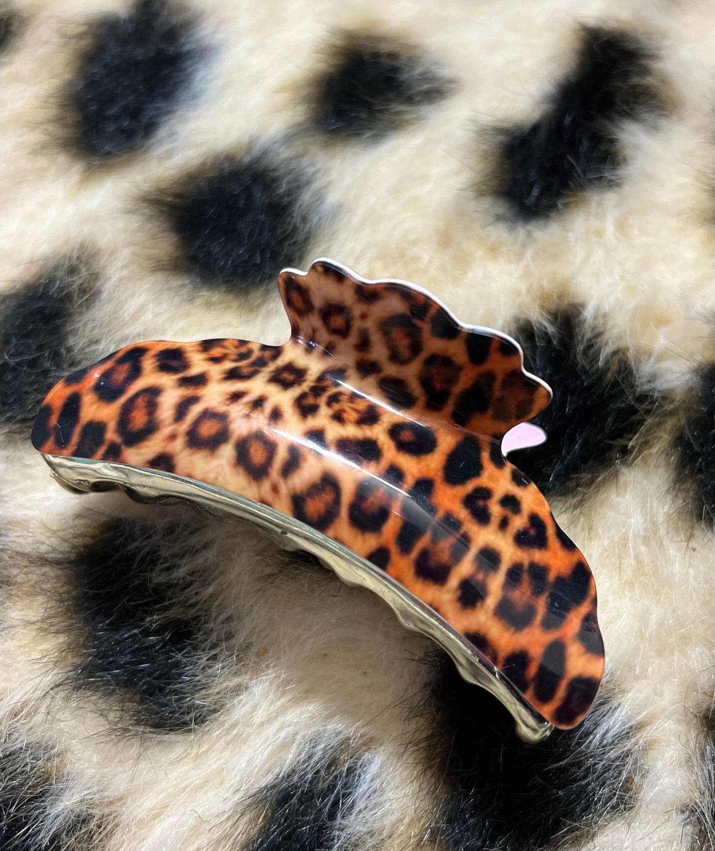 Leopard Claw Clips