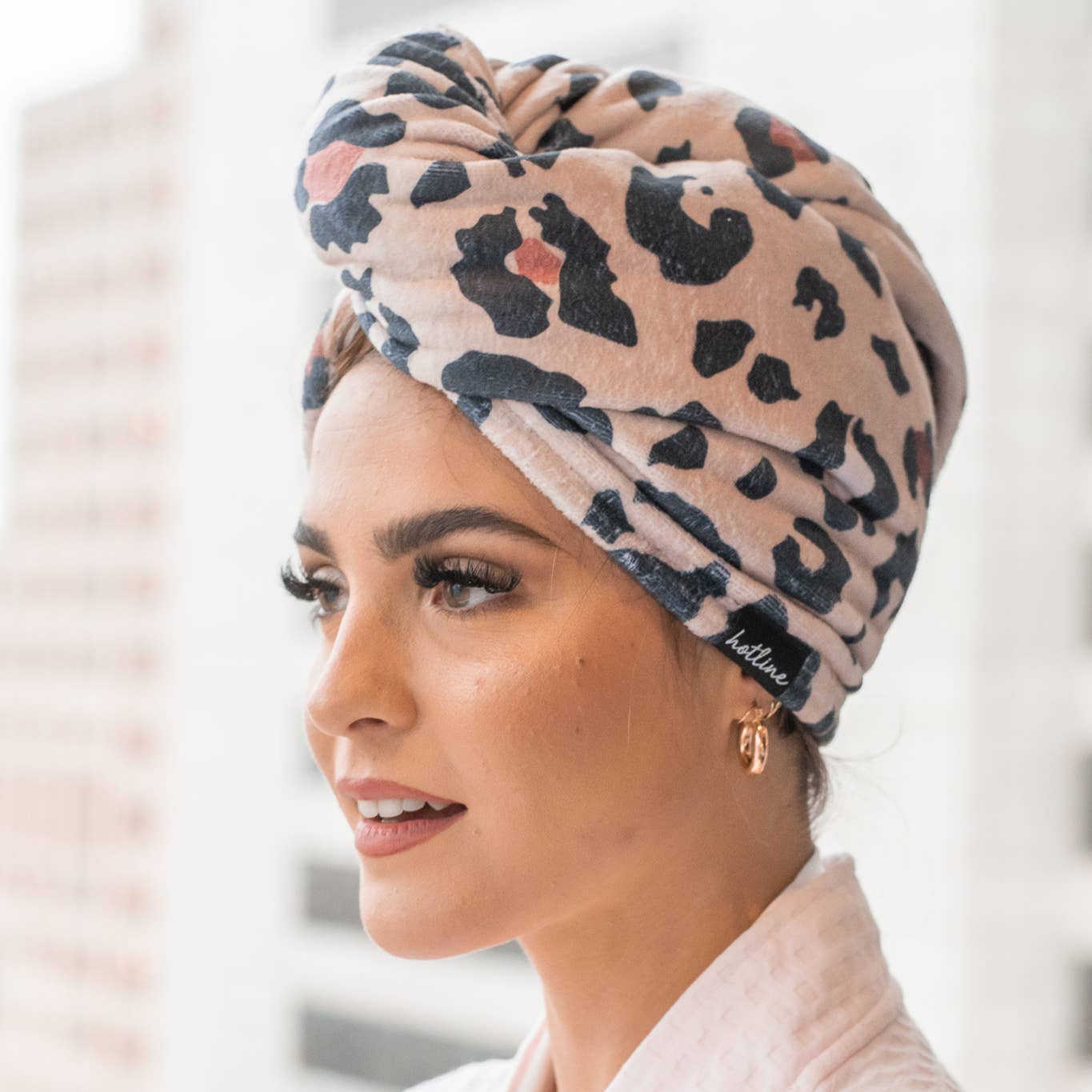 Microfiber Towel Twist (Leopard)