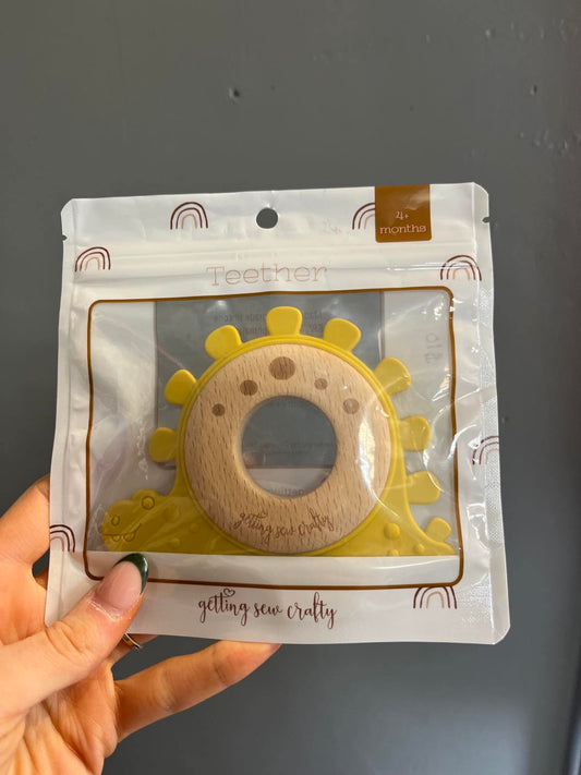 Wooden Animal Teether
