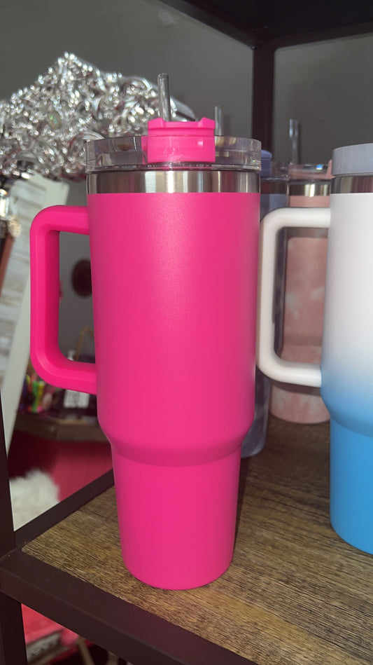 Hot Pink Tumbler