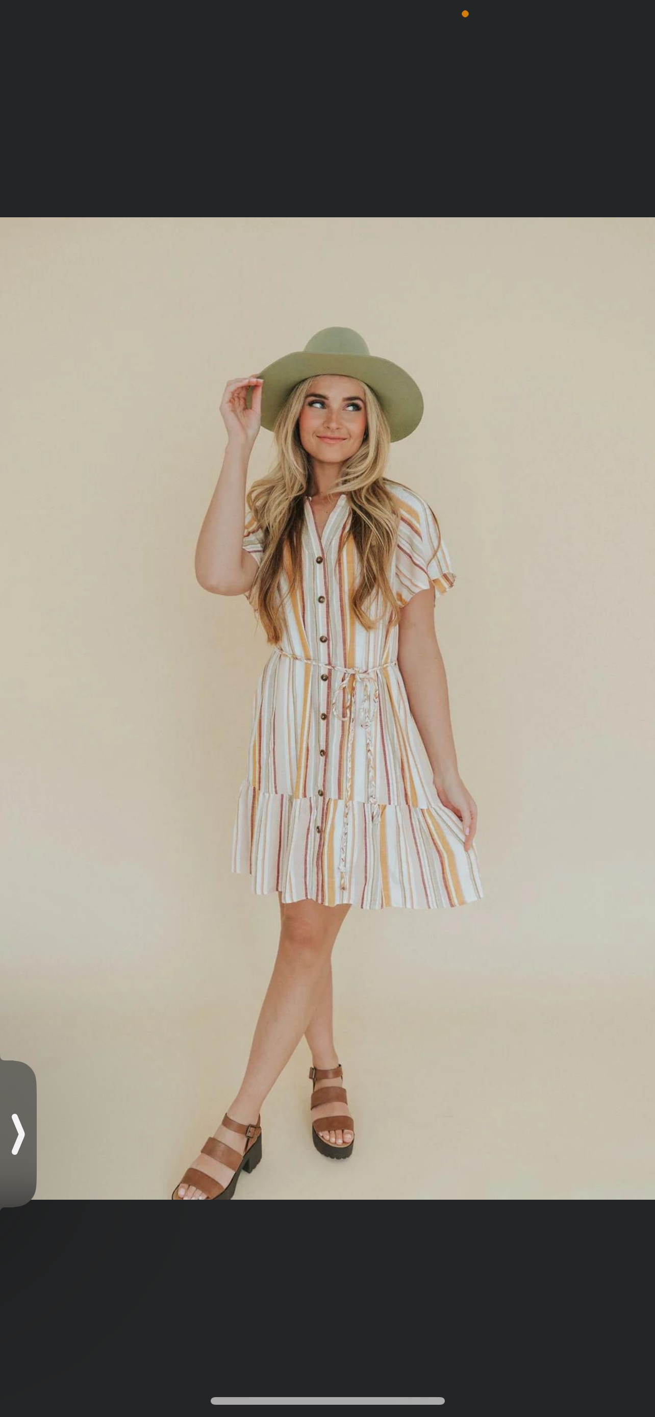 Grace Striped Dress