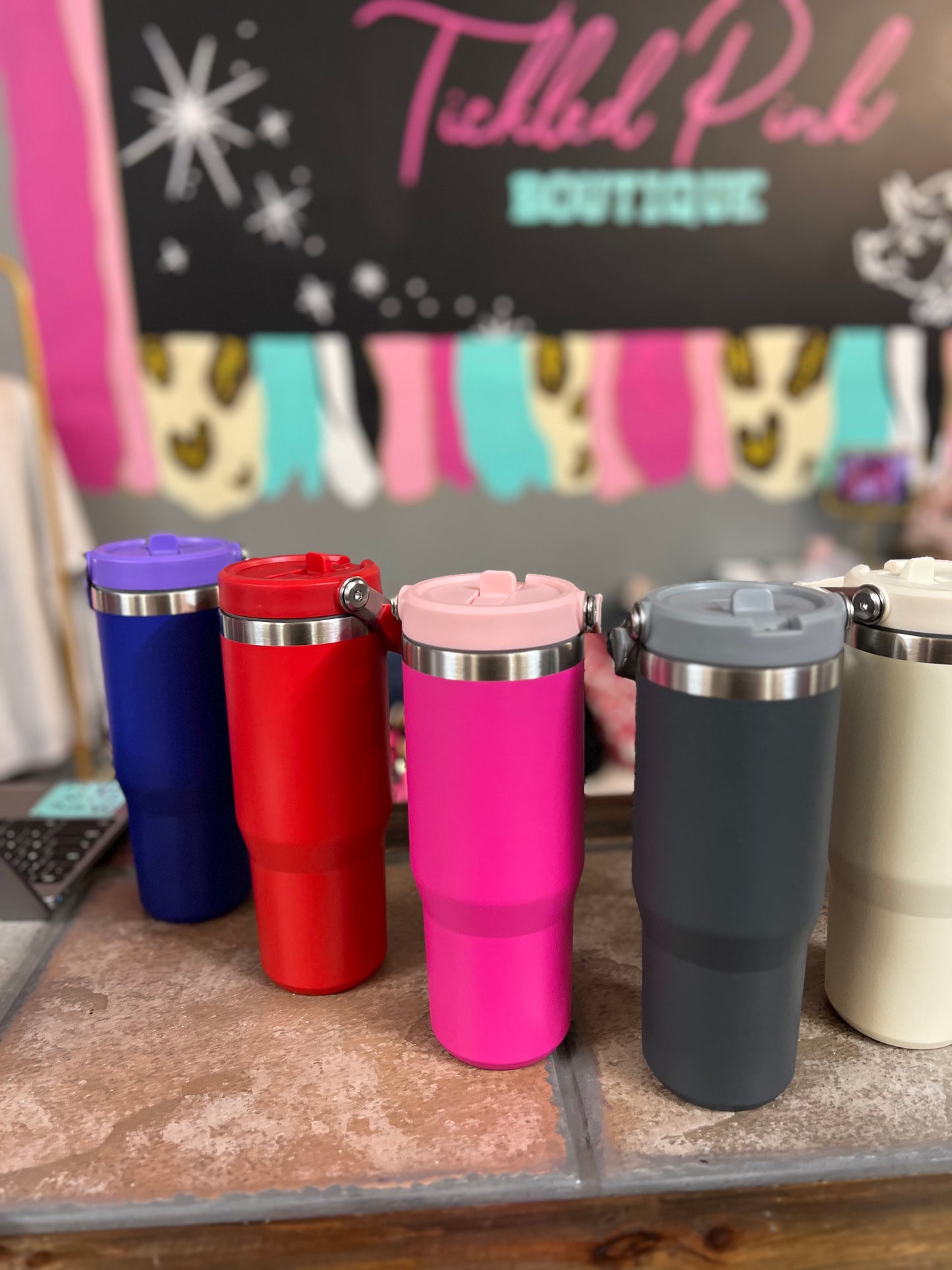 30oz Handle Tumbler