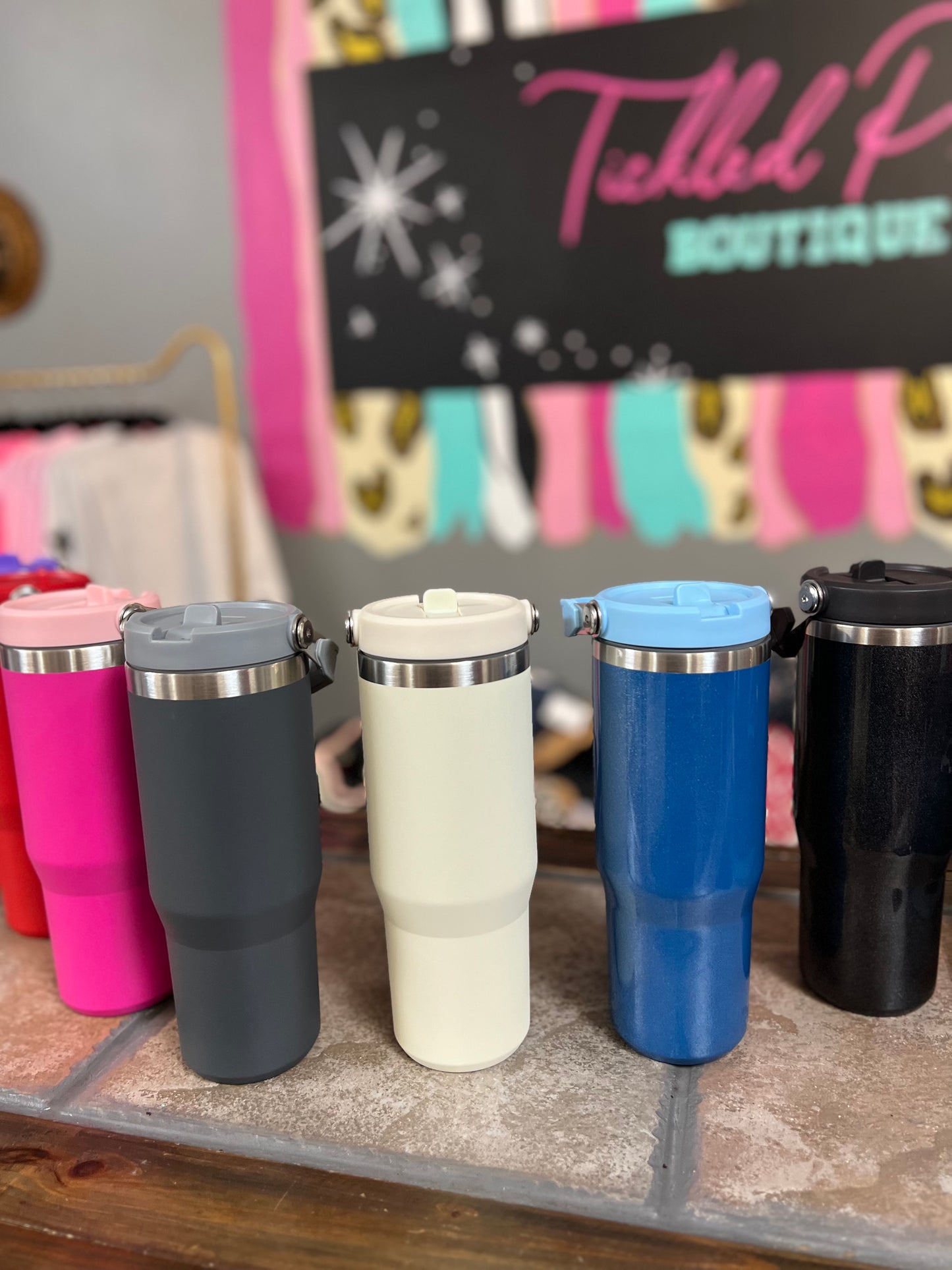 30oz Handle Tumbler