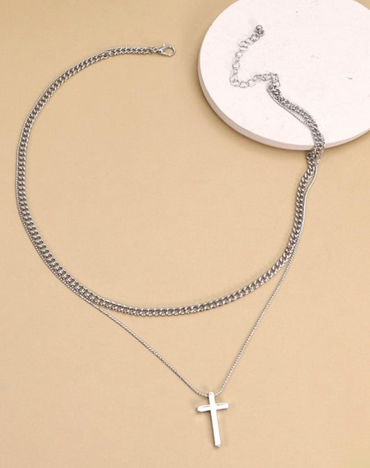 Chain Cross Necklace