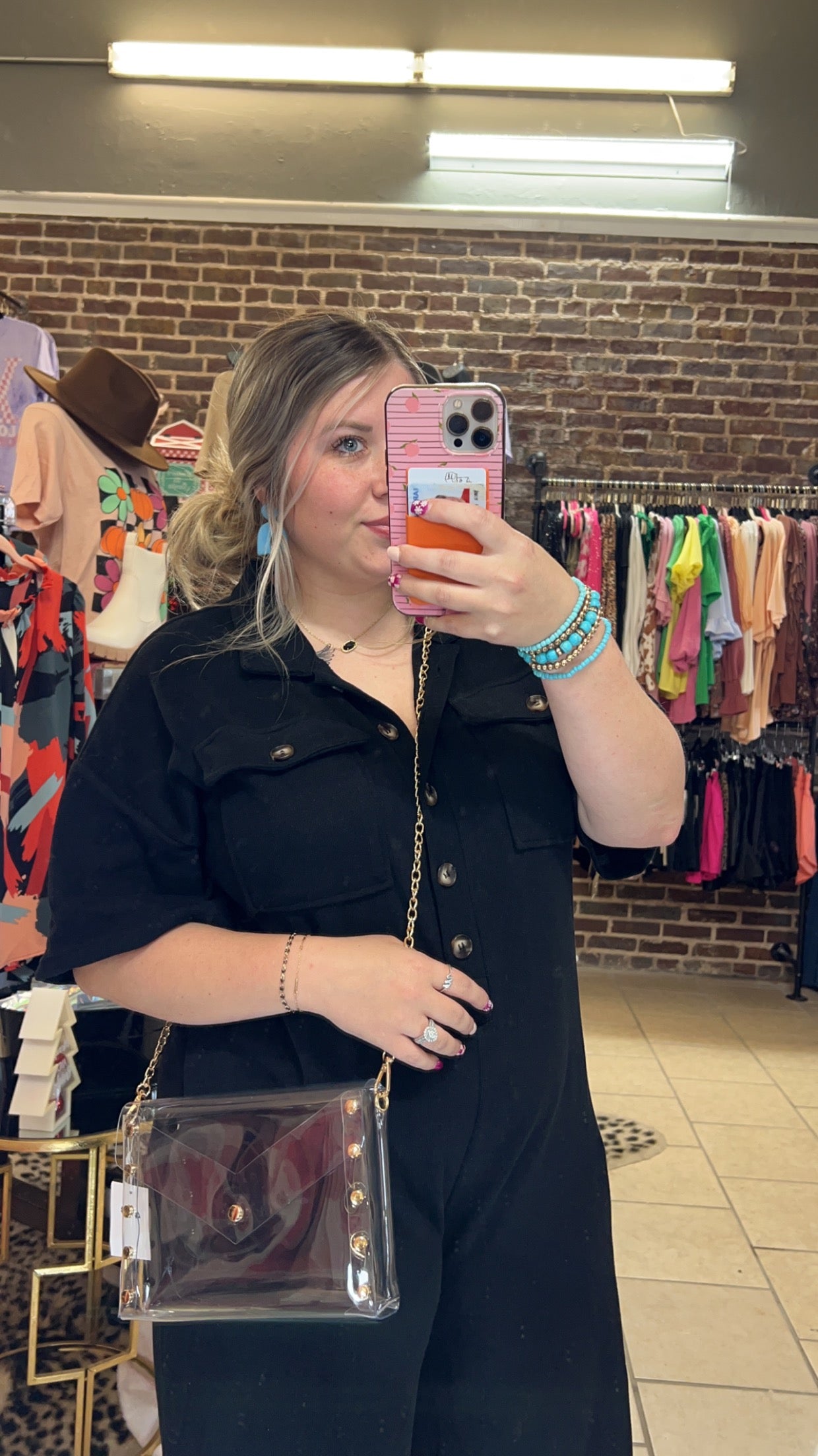 Clear Prim Crossbody
