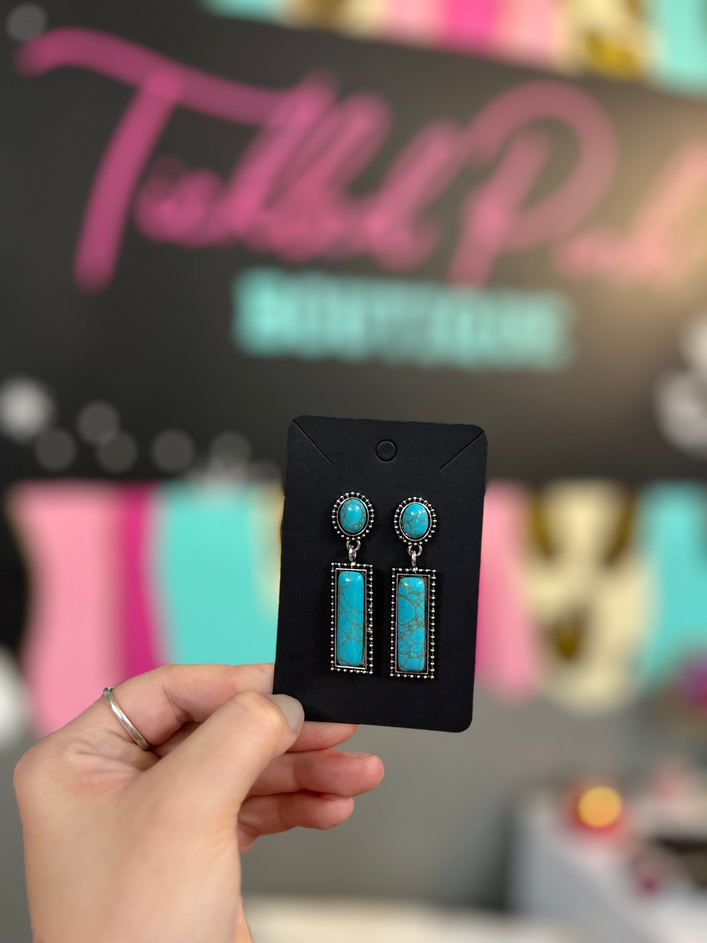 Turquoise Earring