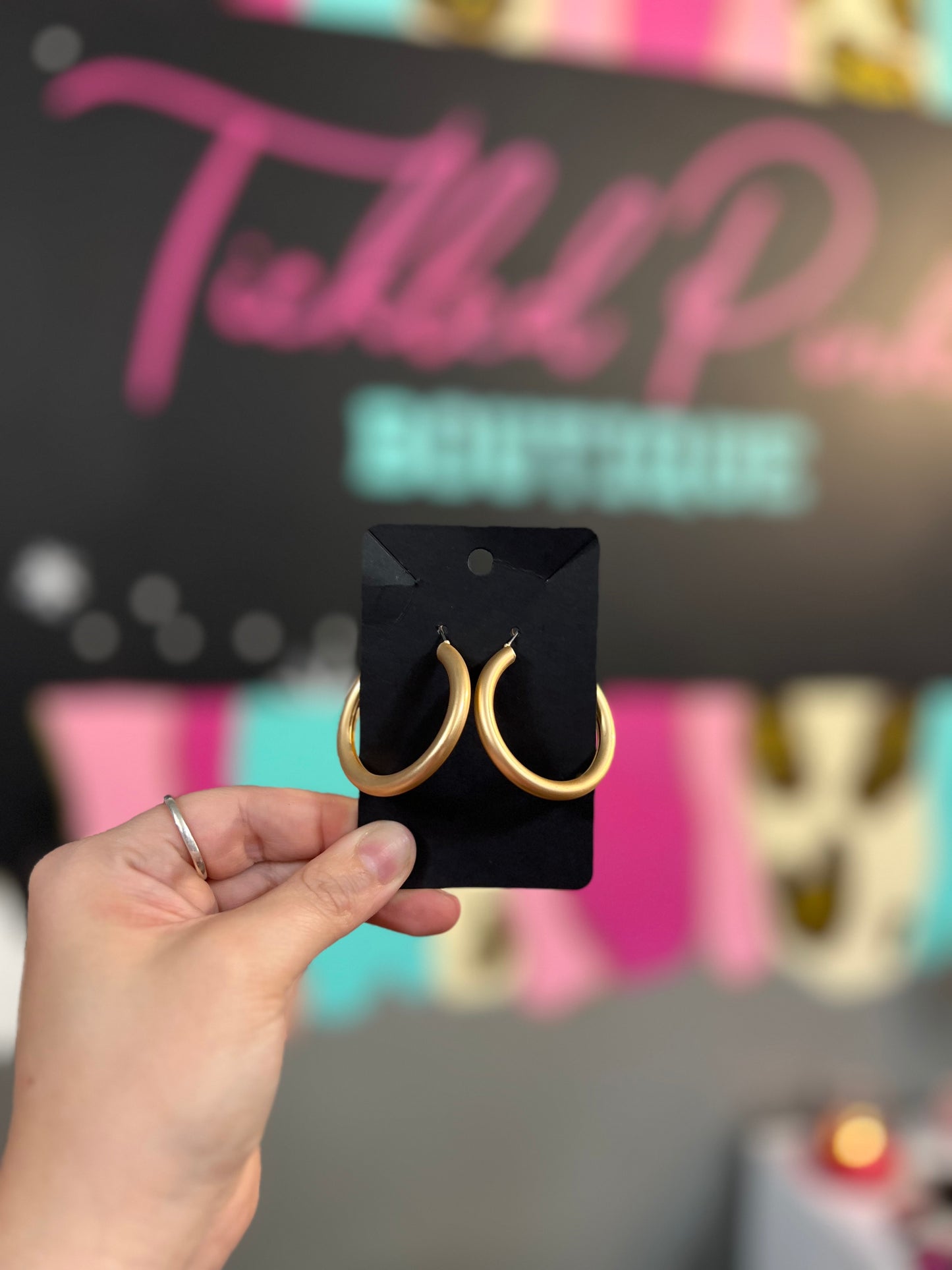 Gold Hoops