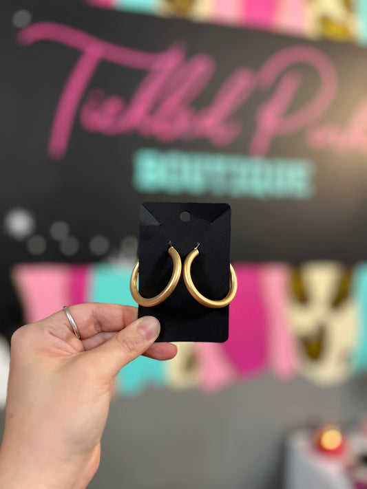Gold Hoops