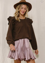 Load image into Gallery viewer, Ditzy Mini Skirt- Dusty Rose
