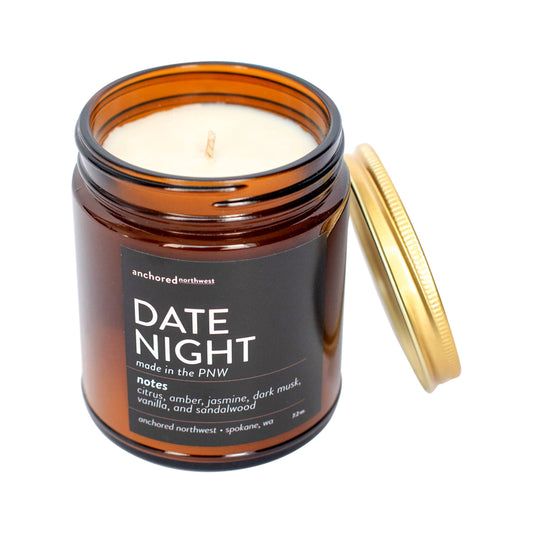Date Night Amber Tumbler Candle