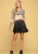 Load image into Gallery viewer, Ditzy Mini Skirt- Black
