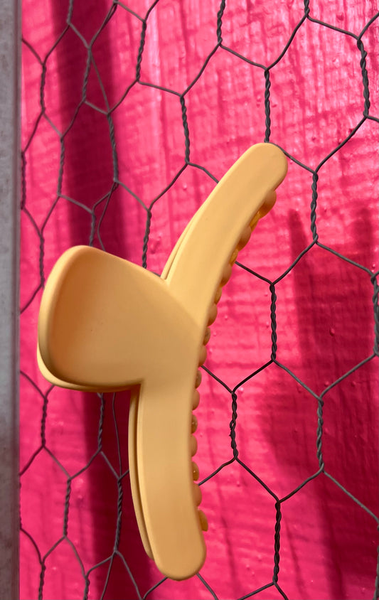 Tan Claw Clip
