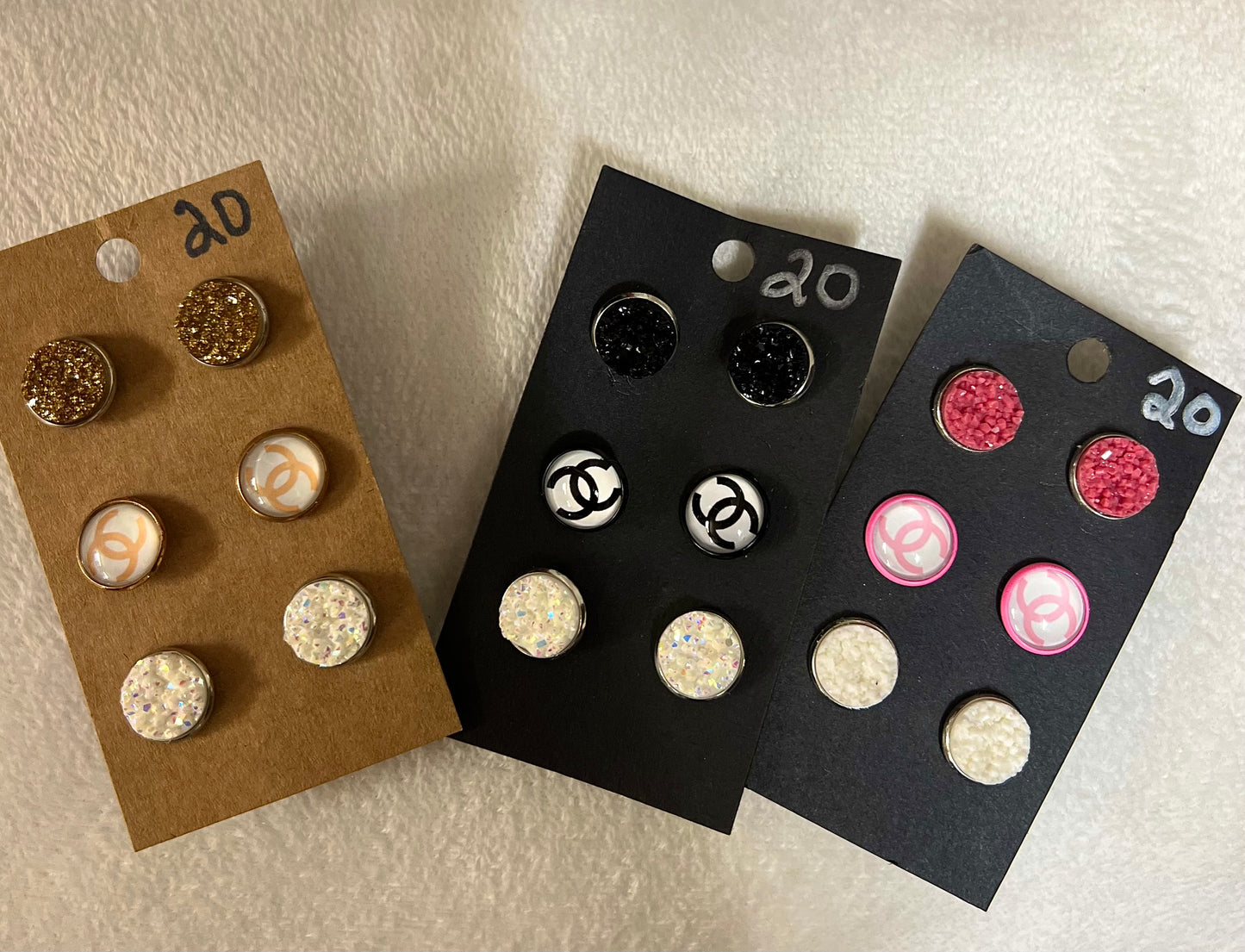 Inspired Stud Earrings