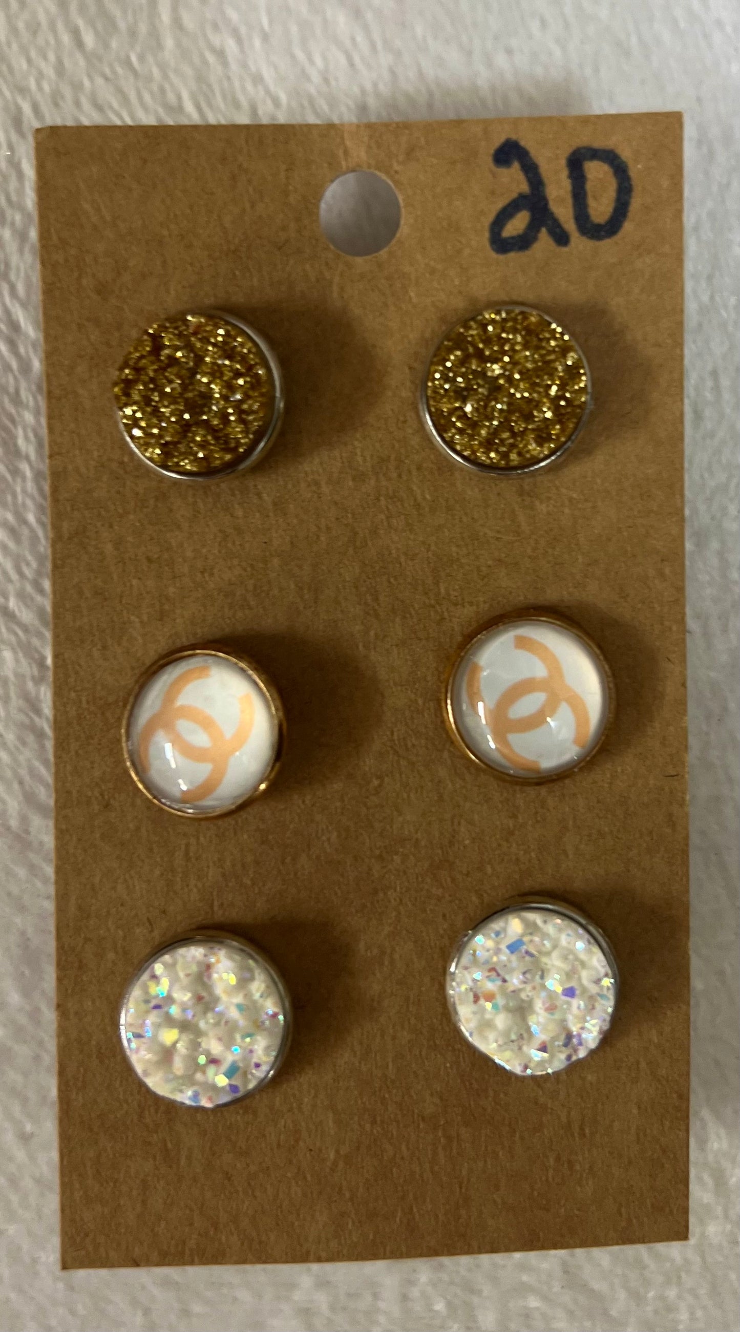 Inspired Stud Earrings
