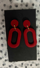 Load image into Gallery viewer, Clay Circle Earrings
