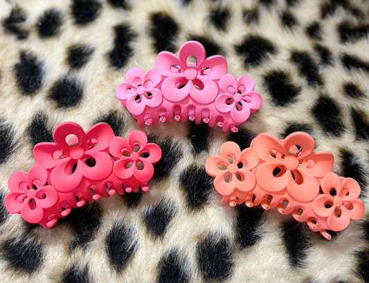 Flower Claw Clip