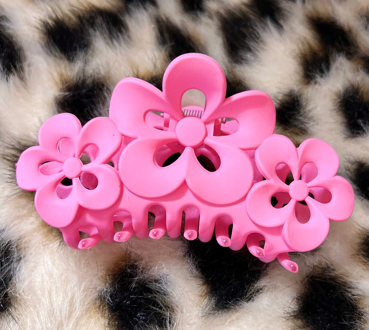 Flower Claw Clip