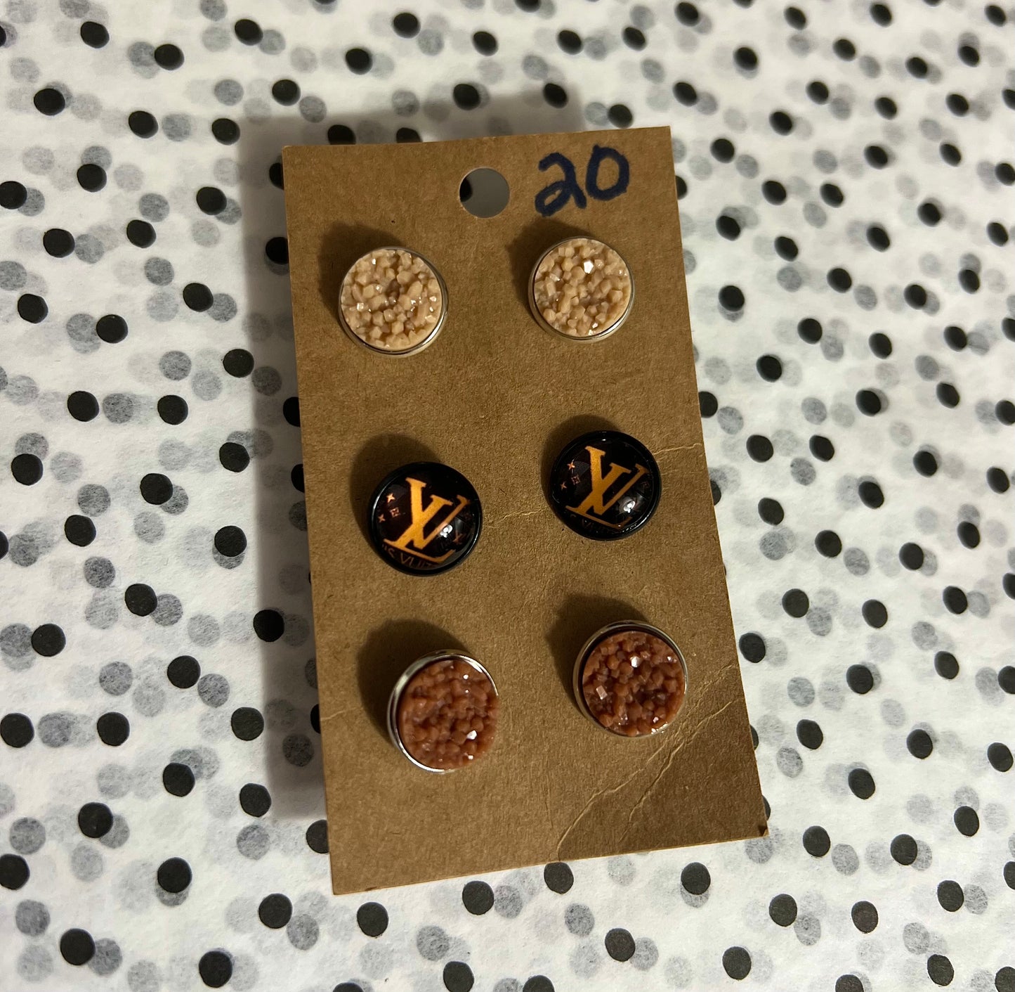 Inspired Stud Earrings