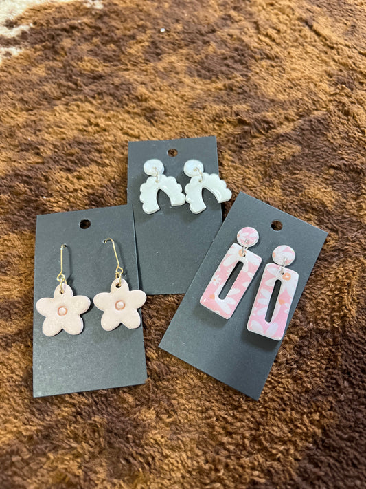 Clay Earrings