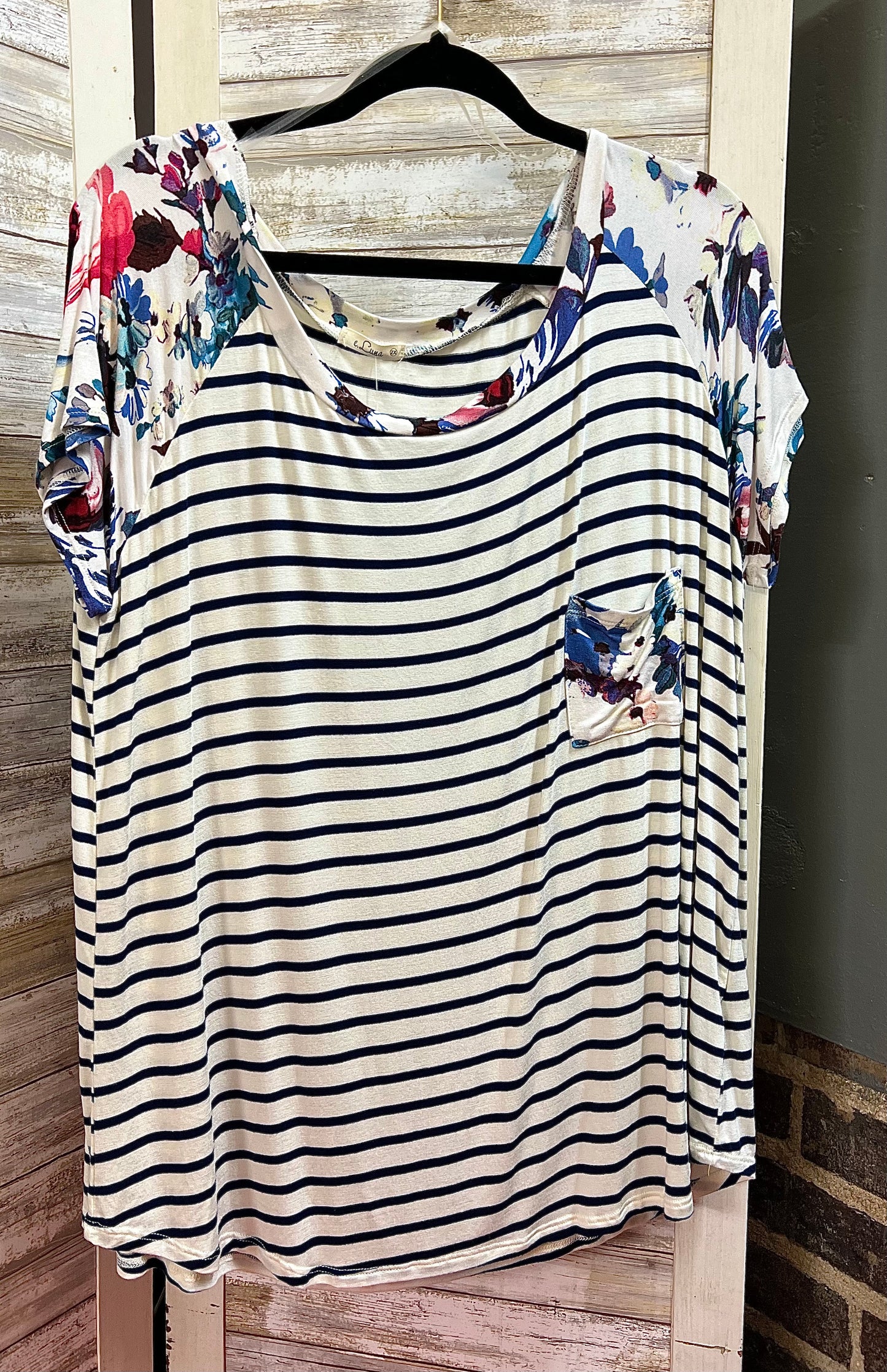 Floral Top- Plus